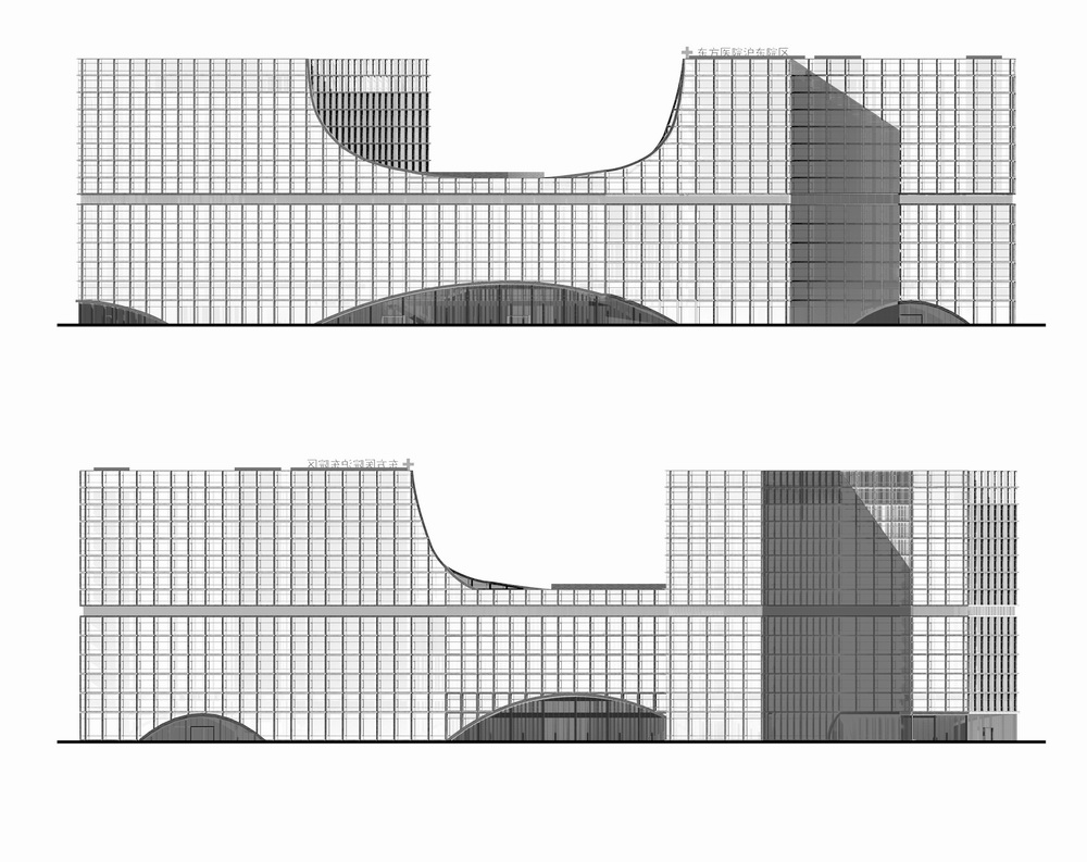 BIM建筑|城市与河岸之间的健康客厅--沪东区域医疗中心/LEMANARC瑞士瑞盟设计