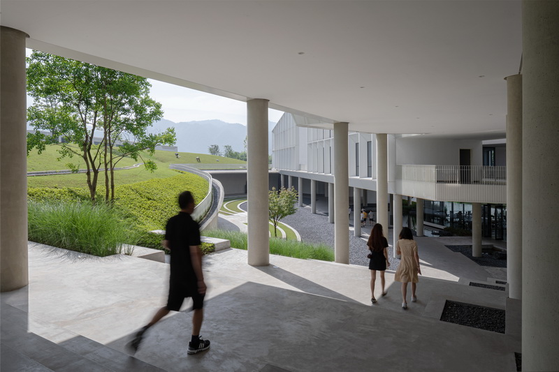 BIM建筑|顺势而为的空间赋形，浙江建德空港航空产学研基地/gad杰地设计