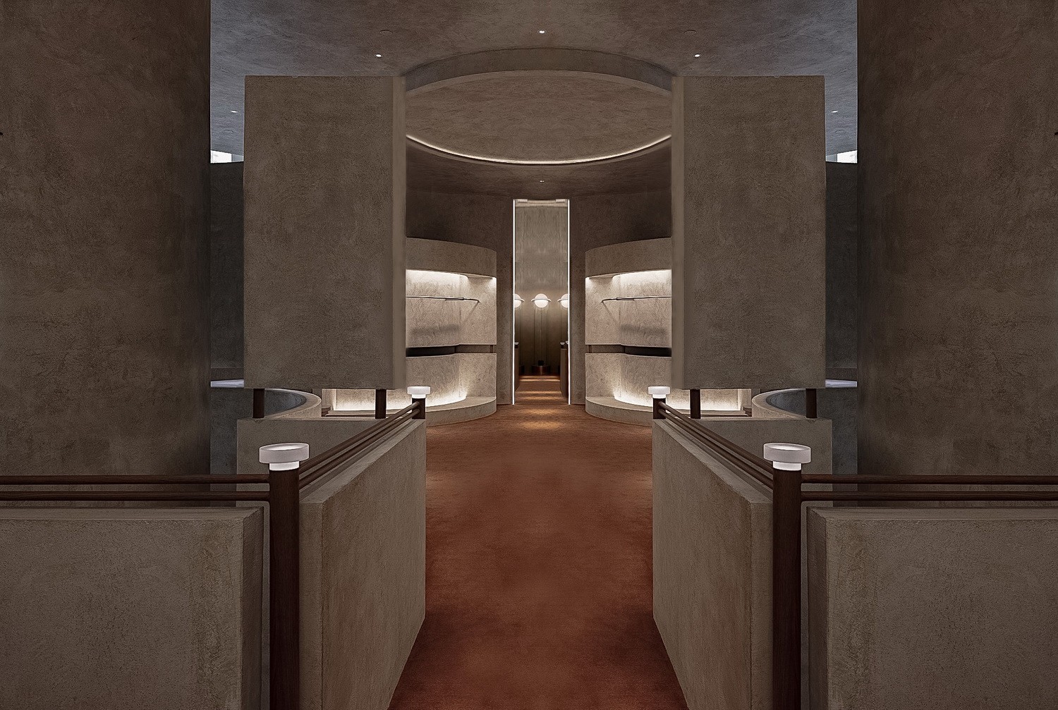 BIM建筑|复古未来主义买手店AUDREY/梁筑设计事务所