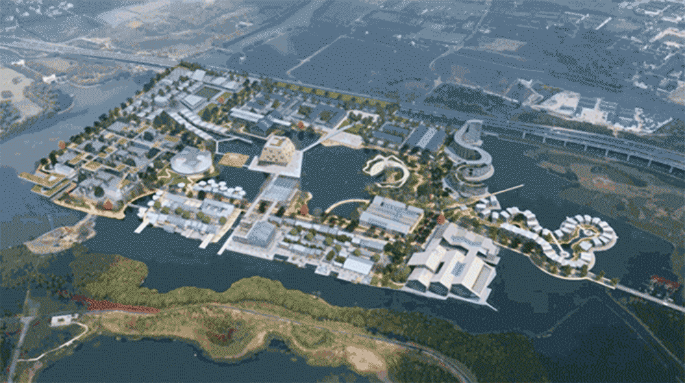 BIM建筑|苏州青苔中日工业设计村，再度打造滨水新地标/SPARK思邦