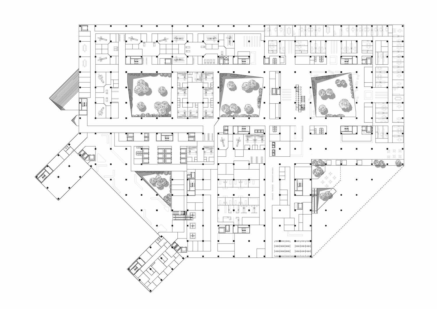 BIM建筑|瑞士瑞盟遇见苏州园林-苏州独墅湖医院/LEMANARC瑞士瑞盟设计