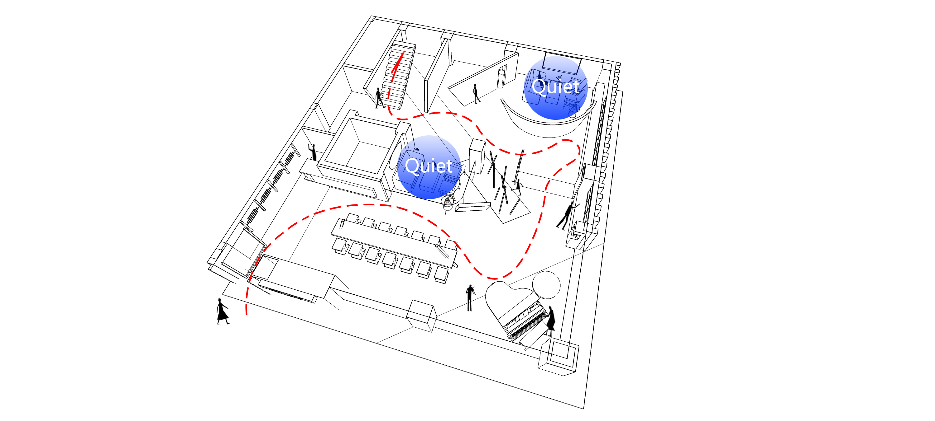 BIM建筑|竹海科技办公室/GGD好好设计