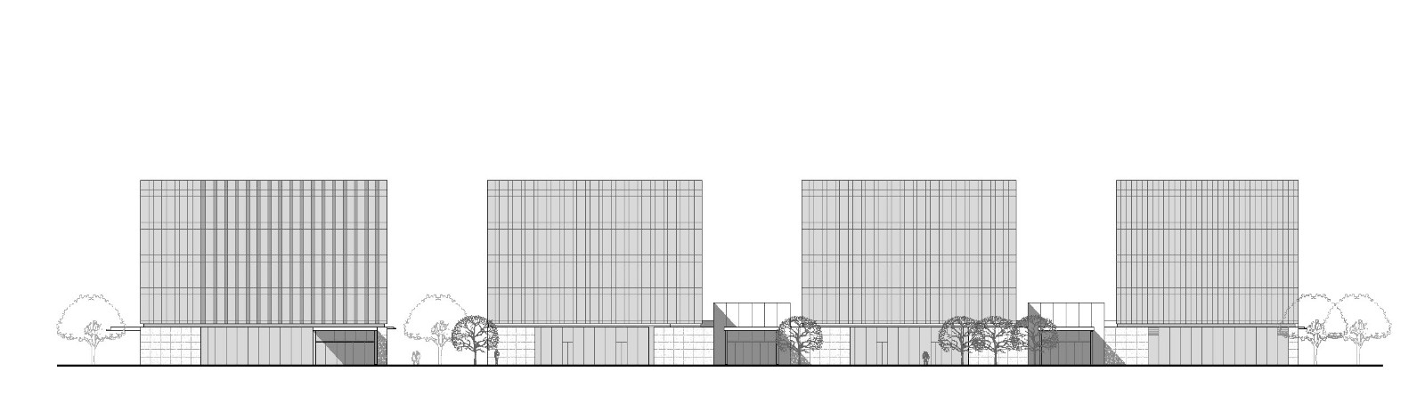 BIM建筑|上海长风中心：统一的秩序与多样的活力/goa大象设计