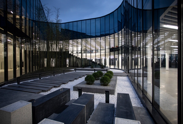 BIM建筑|斯诺赫塔打造成都极星汽车厂