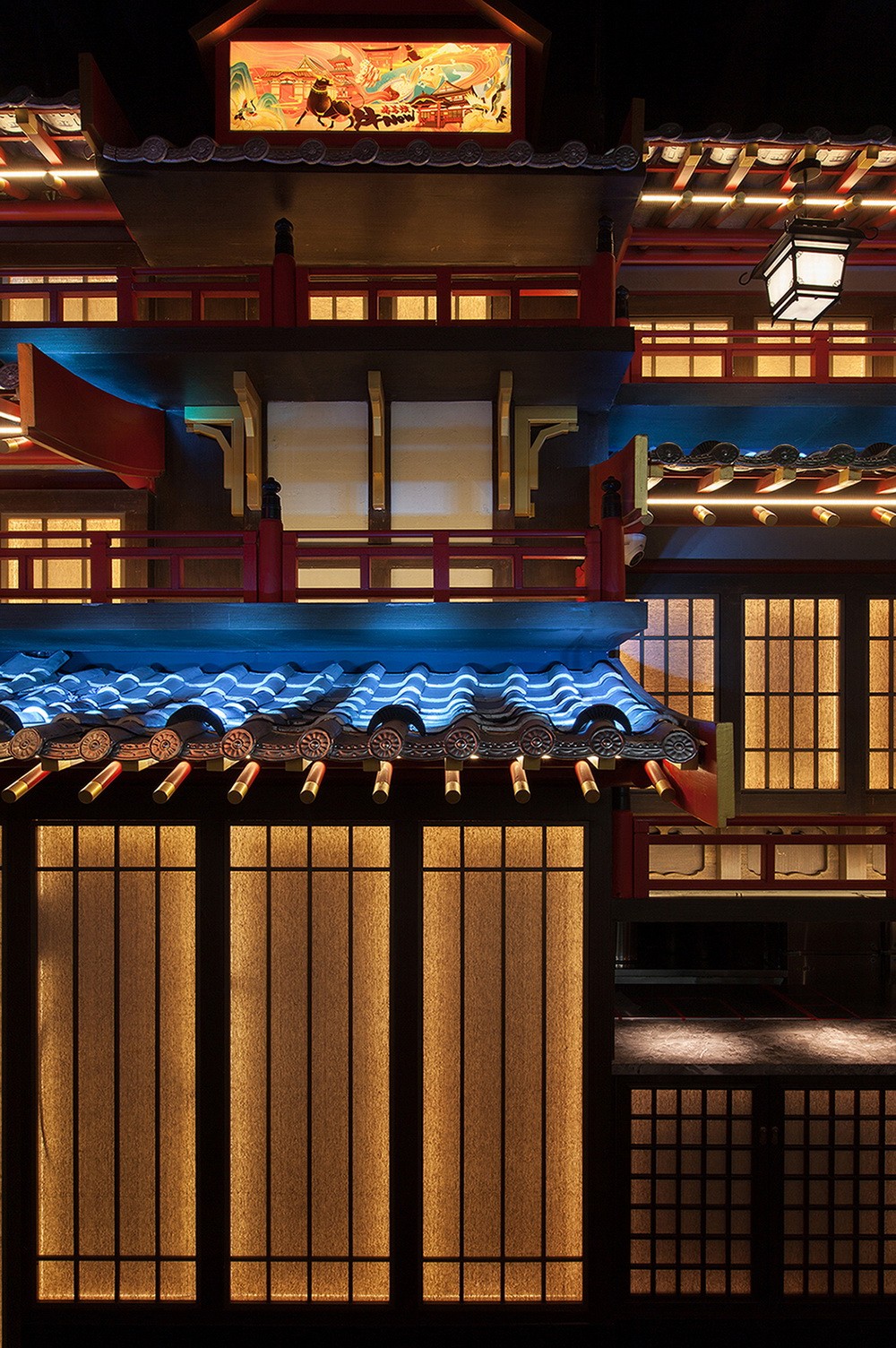 BIM建筑|牛NEW寿喜烧/卧野空间设计事务所