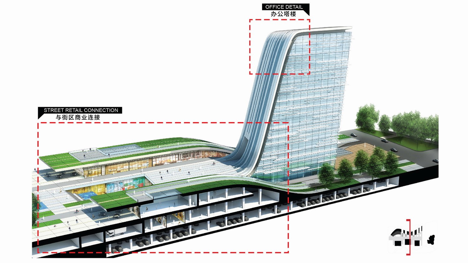 BIM建筑|济宁市文化中心三期/Laguarda.Low Architects (LLA)