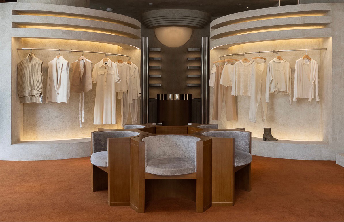 BIM建筑|复古未来主义买手店AUDREY/梁筑设计事务所