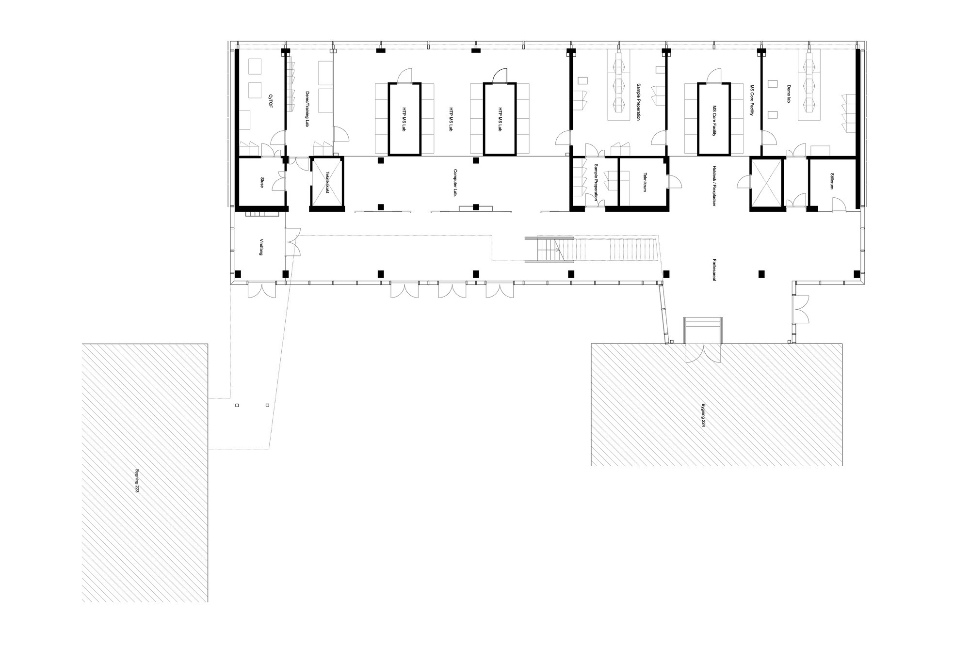 BIM建筑|丹麦技术大学生物工程研究实验楼 / Mikkelsen Architects