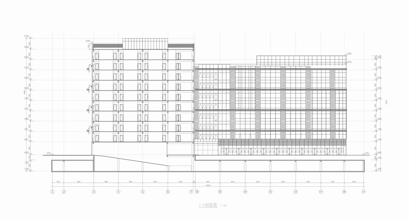 BIM建筑|创新谷里的生活容器/北京龙源科建建筑设计有限公司