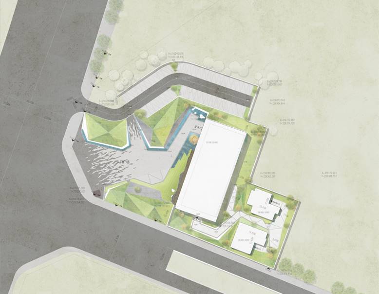 BIM建筑|成都成华和悦广场营销中心 / 汉嘉西南院