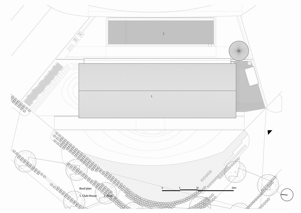 BIM建筑|大跨度拱形竹梁，Casamia 社区之家 / VTN Architects