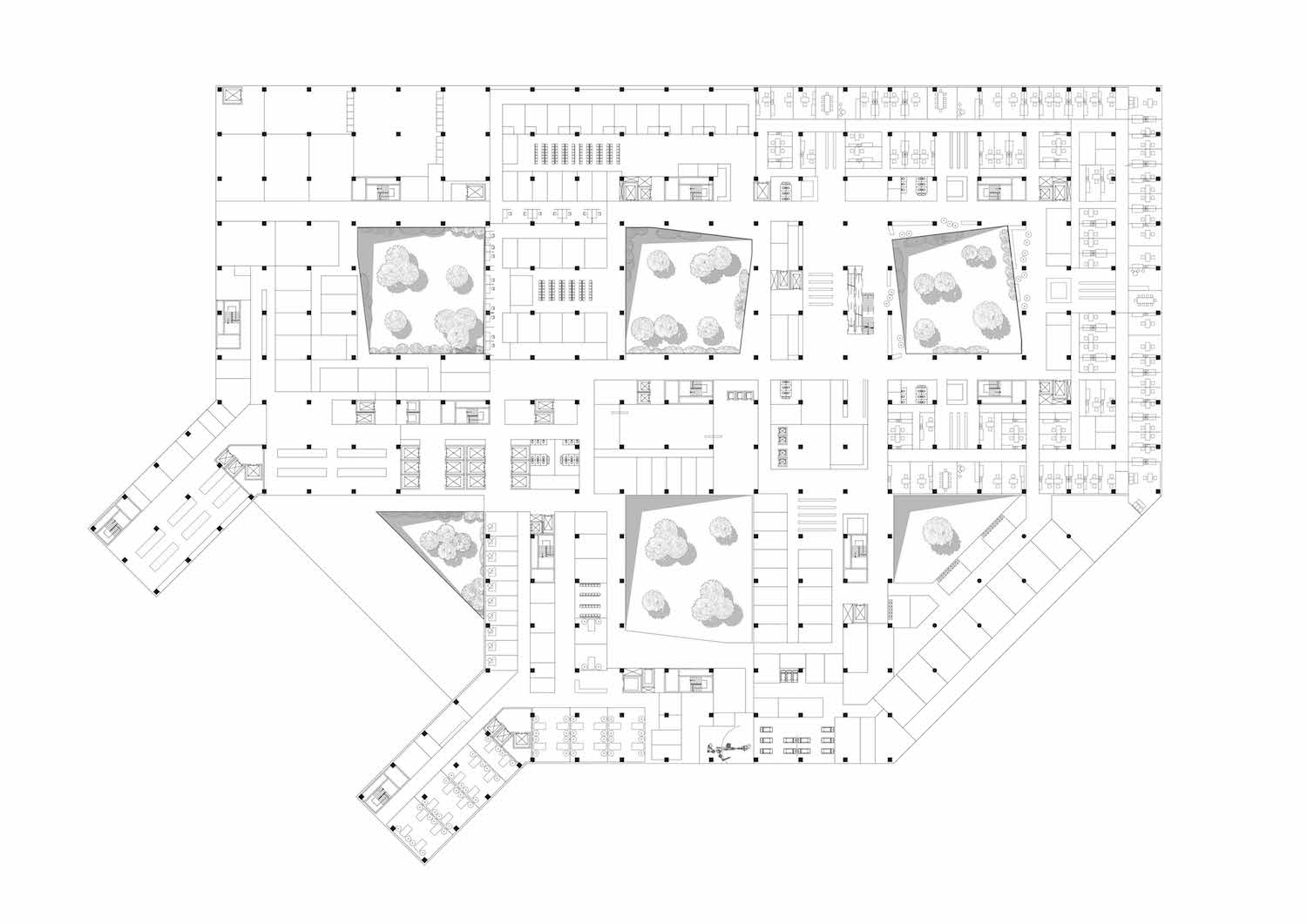 BIM建筑|瑞士瑞盟遇见苏州园林-苏州独墅湖医院/LEMANARC瑞士瑞盟设计