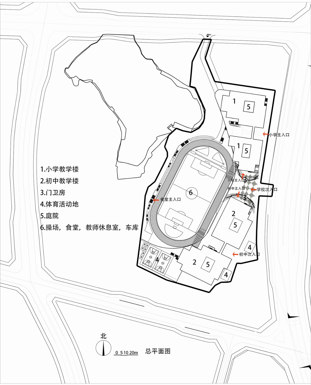 BIM建筑|森林Park+，共享垂直校区 | 重庆柏溪校区九年一贯制学校方案/中机中联工程有限公司