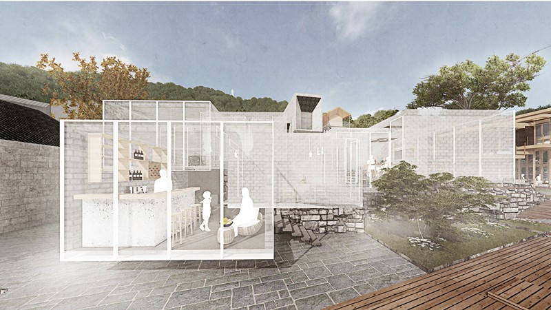 BIM建筑|山涧房 / 来建筑设计工作室