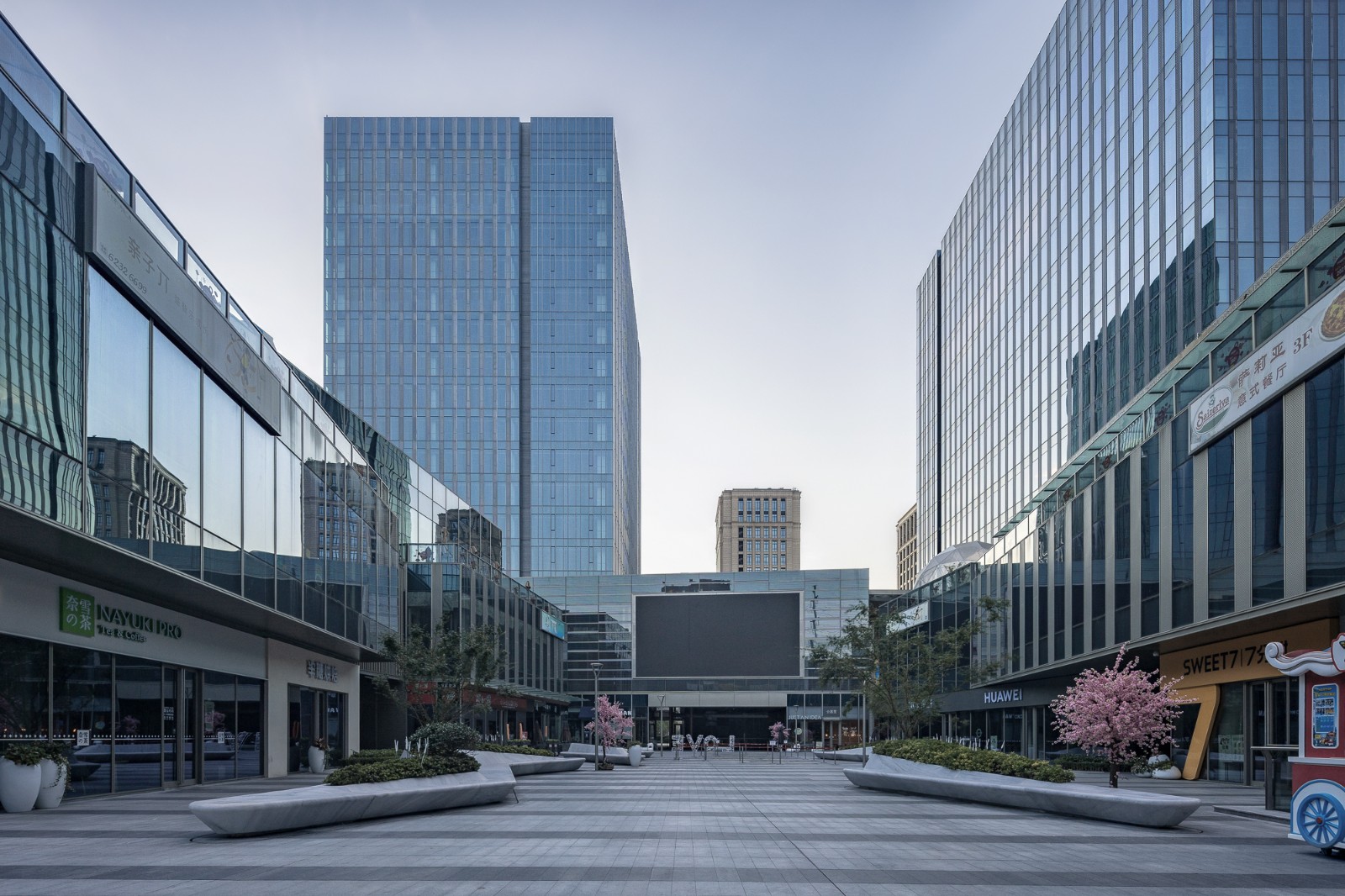 BIM建筑|上海长风中心：统一的秩序与多样的活力/goa大象设计