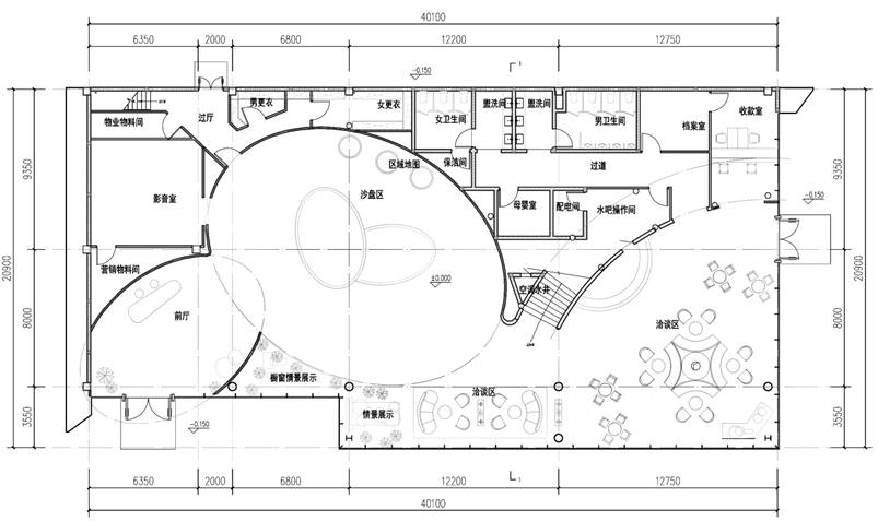 BIM建筑|成都成华和悦广场营销中心 / 汉嘉西南院