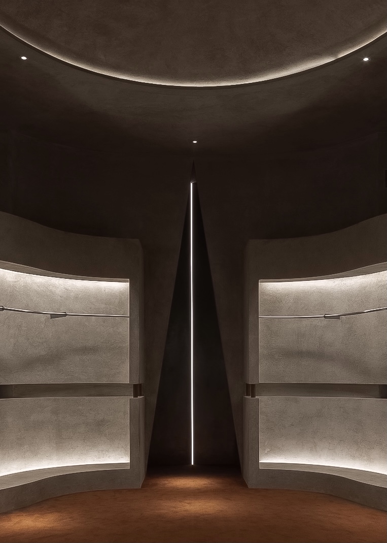 BIM建筑|复古未来主义买手店AUDREY/梁筑设计事务所