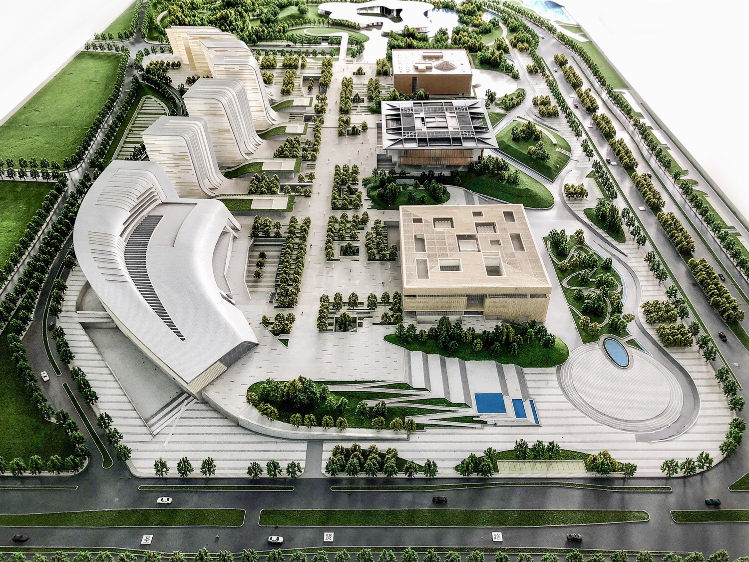 BIM建筑|济宁市文化中心三期/Laguarda.Low Architects (LLA)