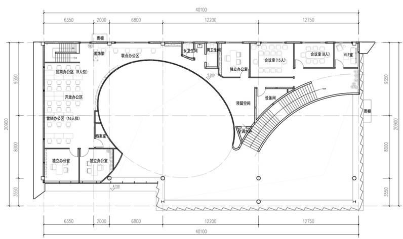 BIM建筑|成都成华和悦广场营销中心 / 汉嘉西南院