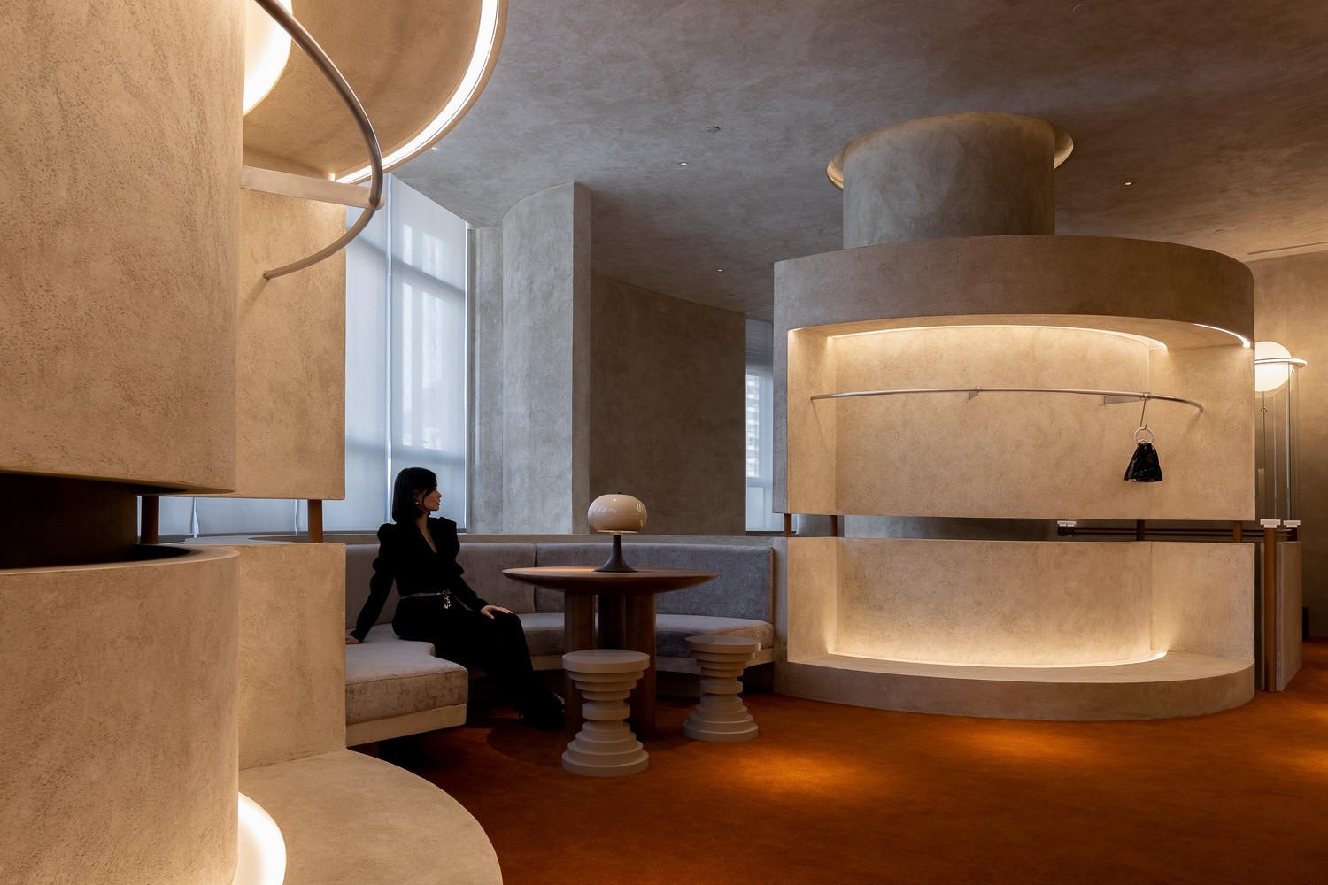 BIM建筑|复古未来主义买手店AUDREY/梁筑设计事务所