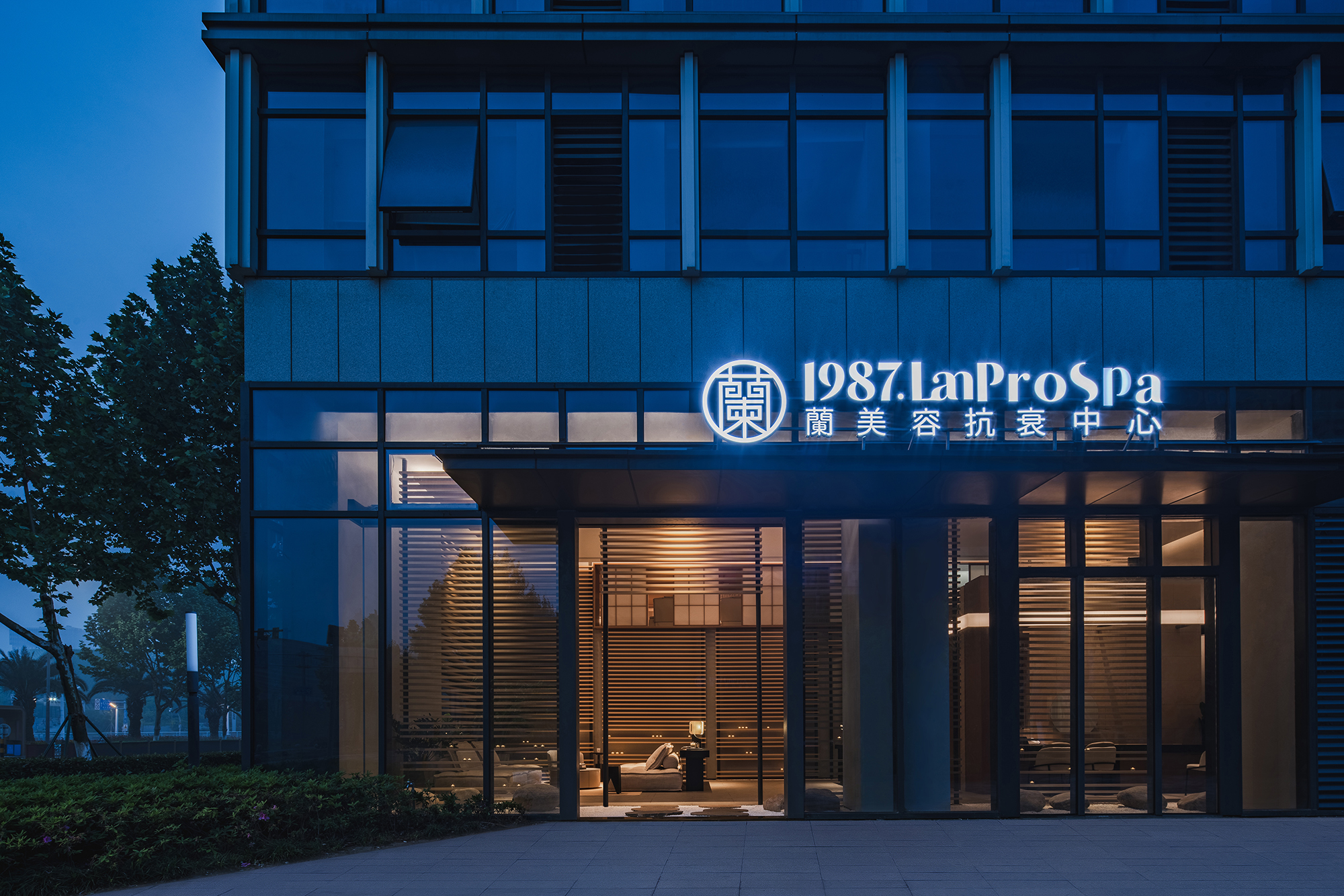 BIM建筑|1987·蘭美容抗衰中心，藏于都市之中的“避世之所”/杭州王韦航室内设计有限公司