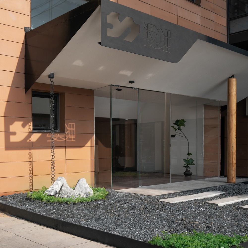 BIM建筑|婆娑里合院茶室 / 神奇建筑研究室王冲工作室