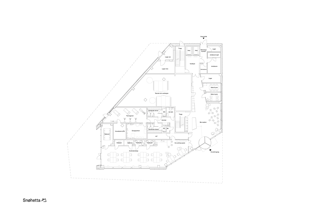 BIM建筑|可持续性建筑- Telemark 能源厂 / Snøhetta