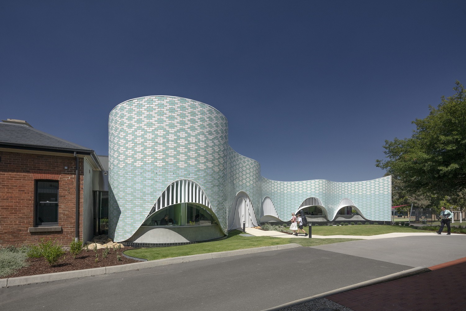 BIM建筑|PEGS文法学校音乐中心 / McBrideCharles Ryan