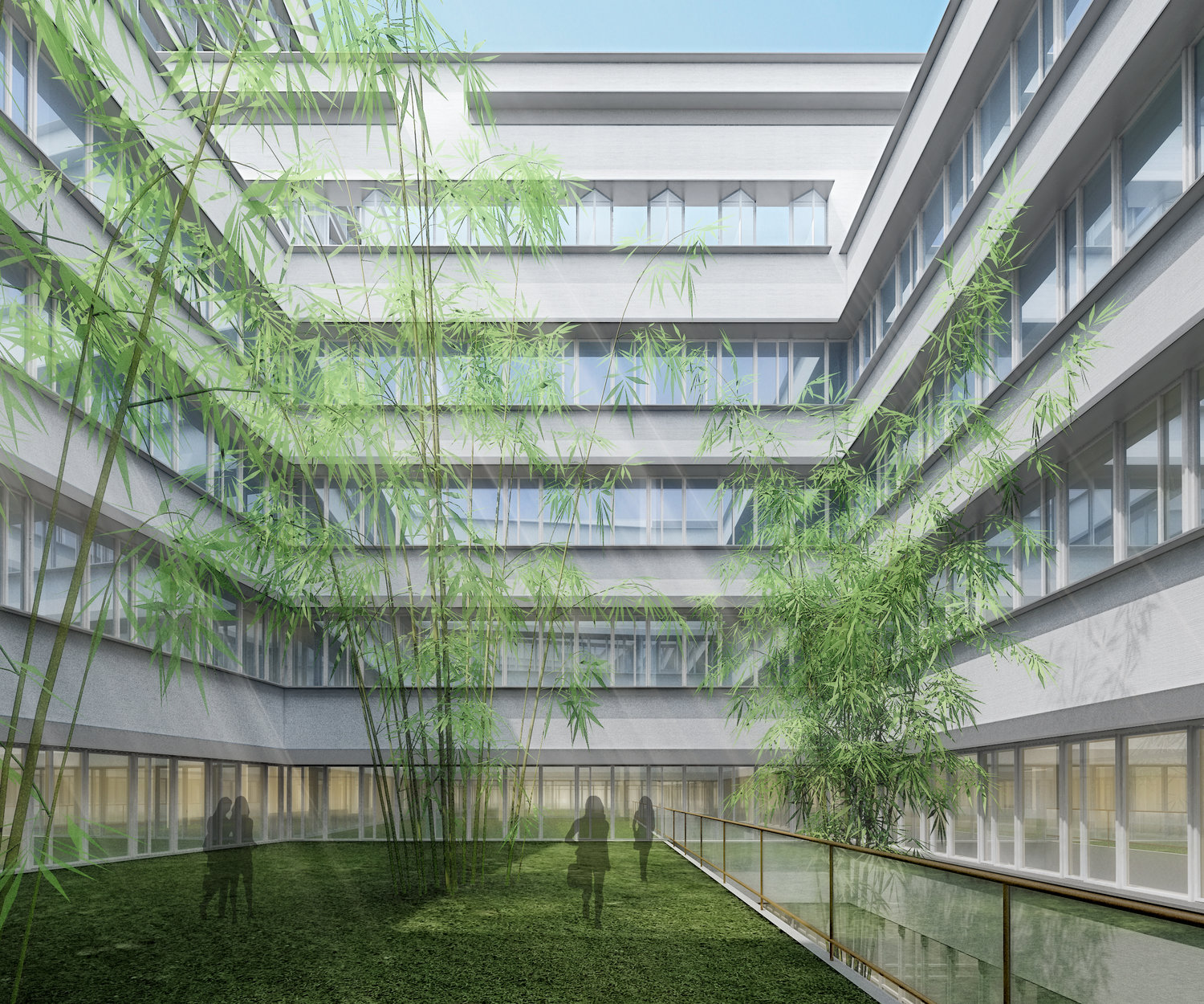 BIM建筑|瑞士瑞盟遇见苏州园林-苏州独墅湖医院/LEMANARC瑞士瑞盟设计