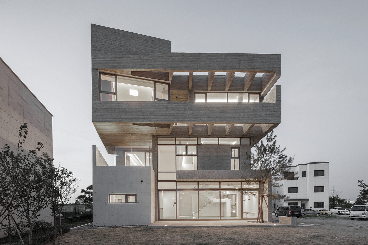 BIM建筑|L.M住宅 / DESIGN GROUP COLLABO