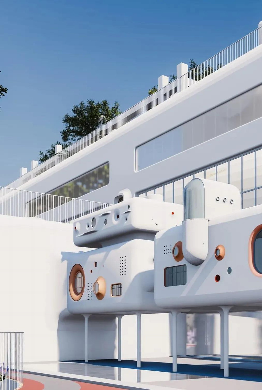 BIM建筑|南充·未来者国际幼儿园 /DIKA在建项目