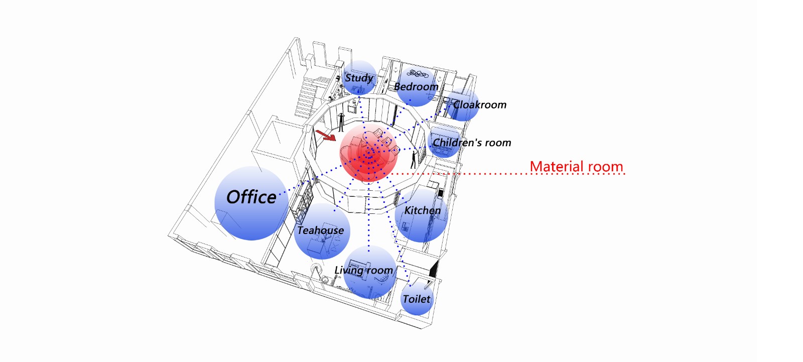 BIM建筑|竹海科技办公室/GGD好好设计