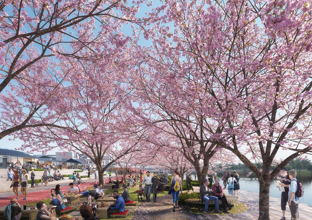 BIM建筑|苏州青苔中日工业设计村，再度打造滨水新地标/SPARK思邦