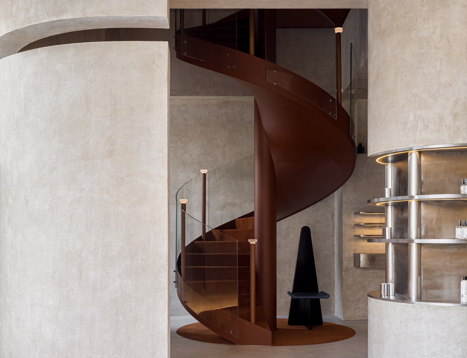 BIM建筑|复古未来主义买手店AUDREY/梁筑设计事务所