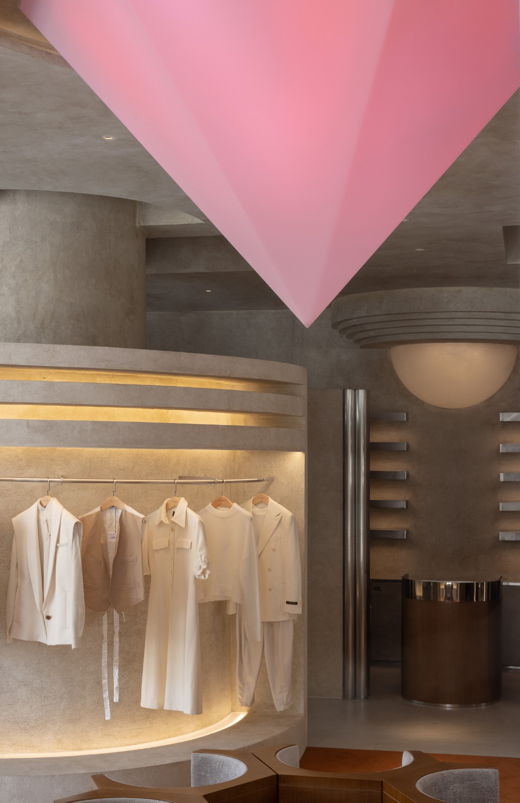 BIM建筑|复古未来主义买手店AUDREY/梁筑设计事务所