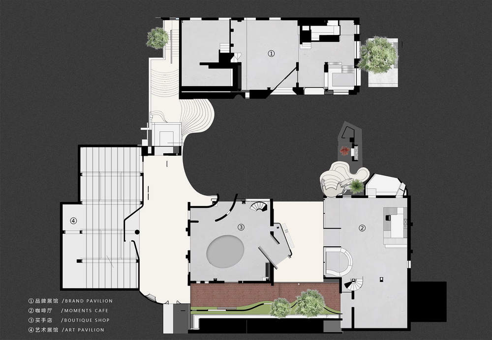 BIM建筑|Moments摄影基地/三橙立禾空间设计