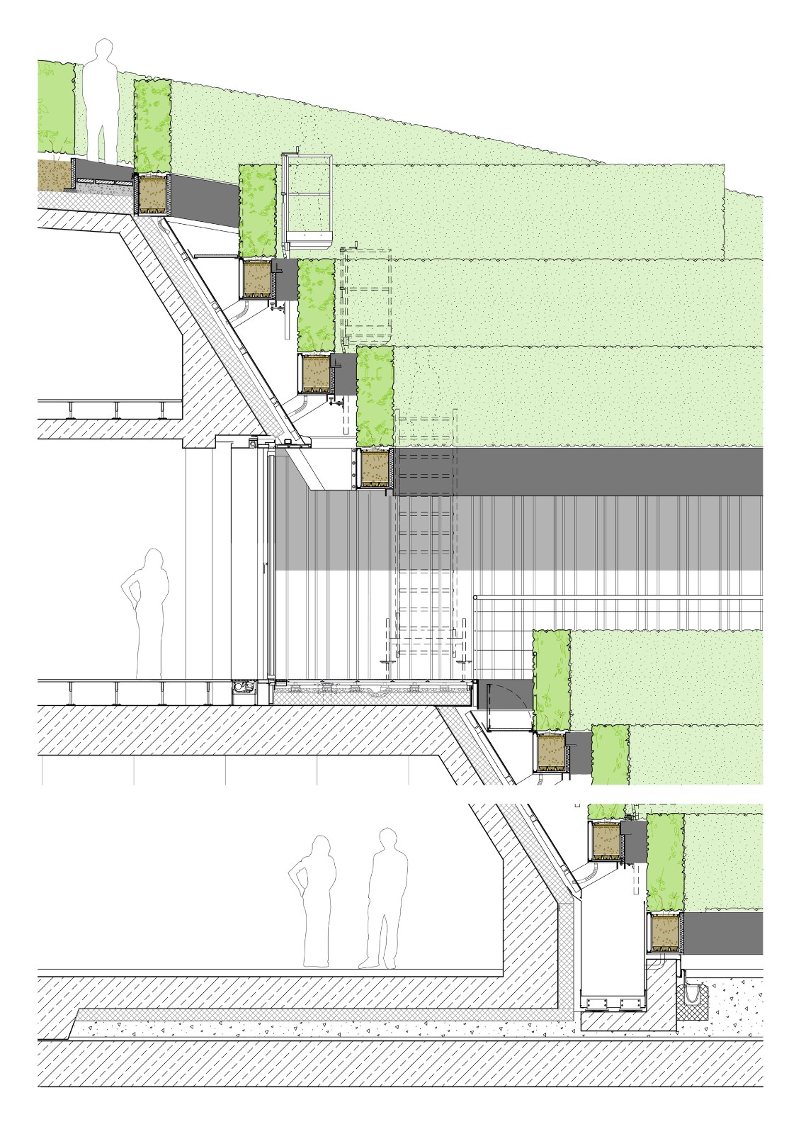 BIM建筑|欧洲最大的绿色立面建筑 Kö-BogenII 商业综合体 / ingenhoven architects