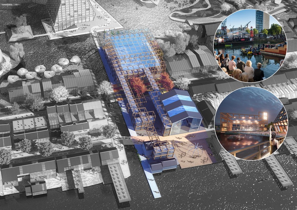 BIM建筑|苏州青苔中日工业设计村，再度打造滨水新地标/SPARK思邦