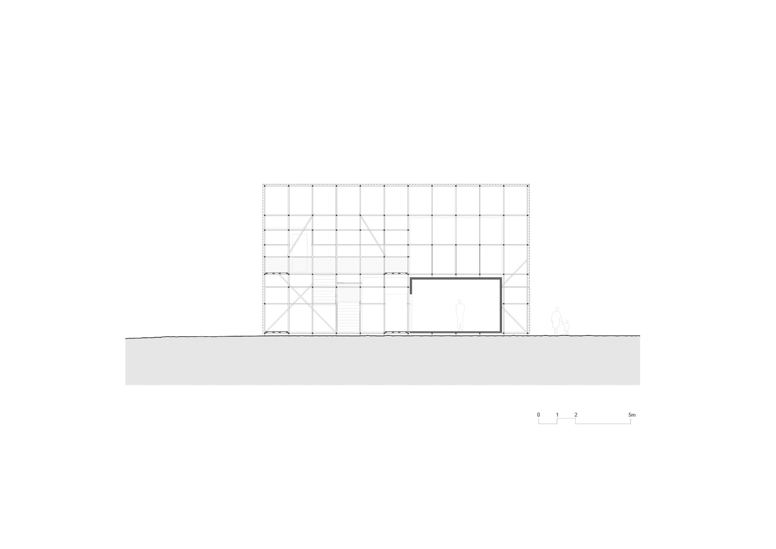 BIM建筑|晃神儿空间—阿那亚戏剧节“候鸟300”海滩临时美术馆/合木建筑工作室