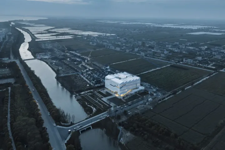 BIM建筑|“方仓圆廪”的田园理想，海门云谷农展馆/gad