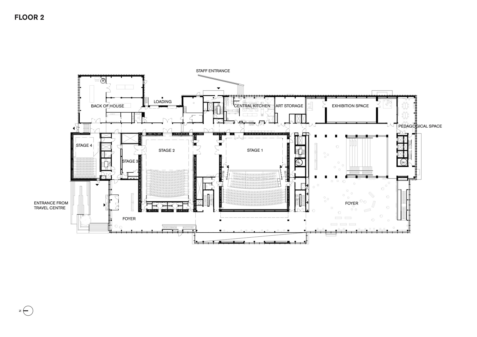 BIM建筑|Sara Kulturhus中心 / White Arkitekter