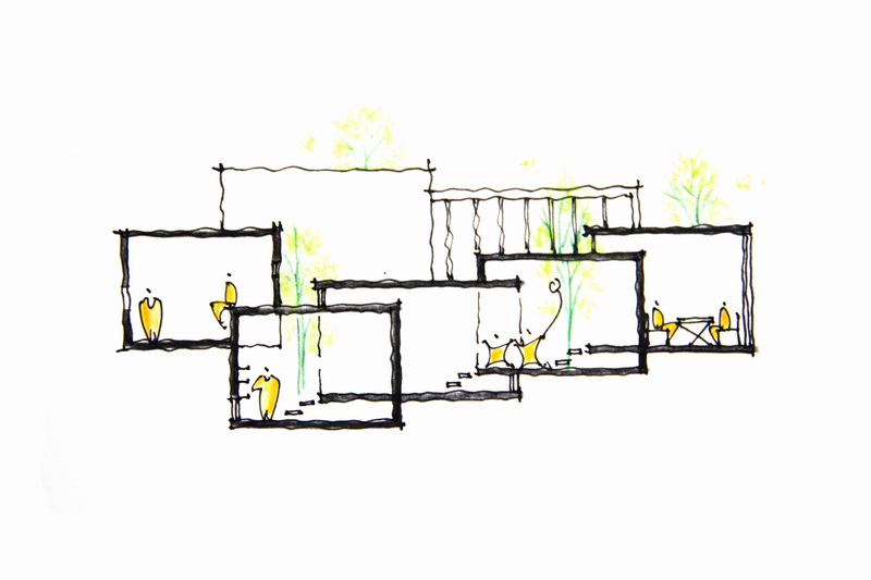 BIM建筑|山涧房 / 来建筑设计工作室