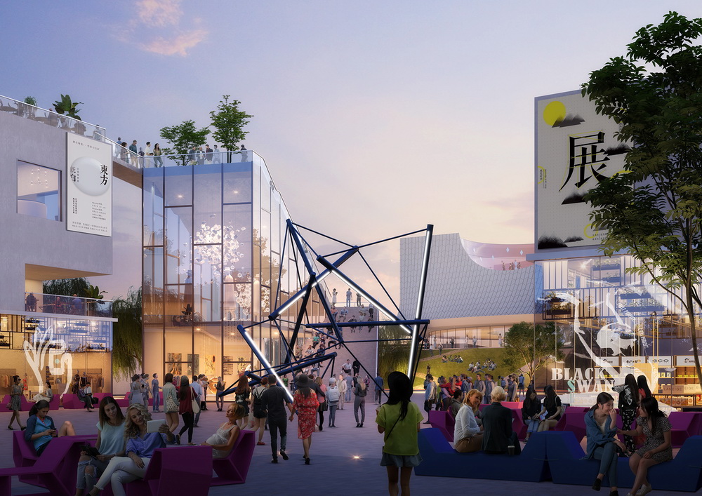 BIM建筑|苏州青苔中日工业设计村，再度打造滨水新地标/SPARK思邦