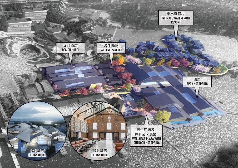 BIM建筑|苏州青苔中日工业设计村，再度打造滨水新地标/SPARK思邦