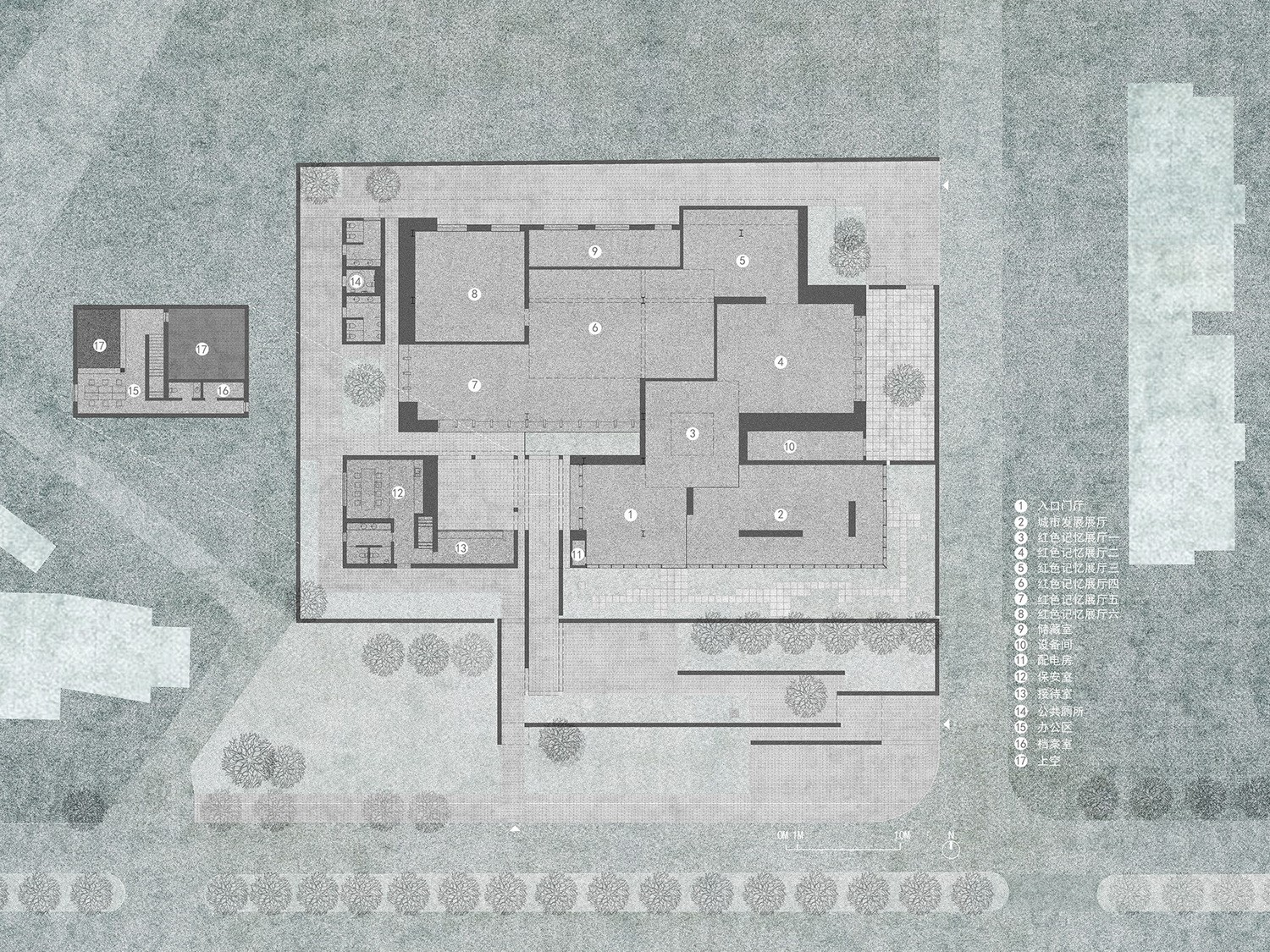 BIM建筑|陶朱红色记忆馆改造 / 一爿工作室