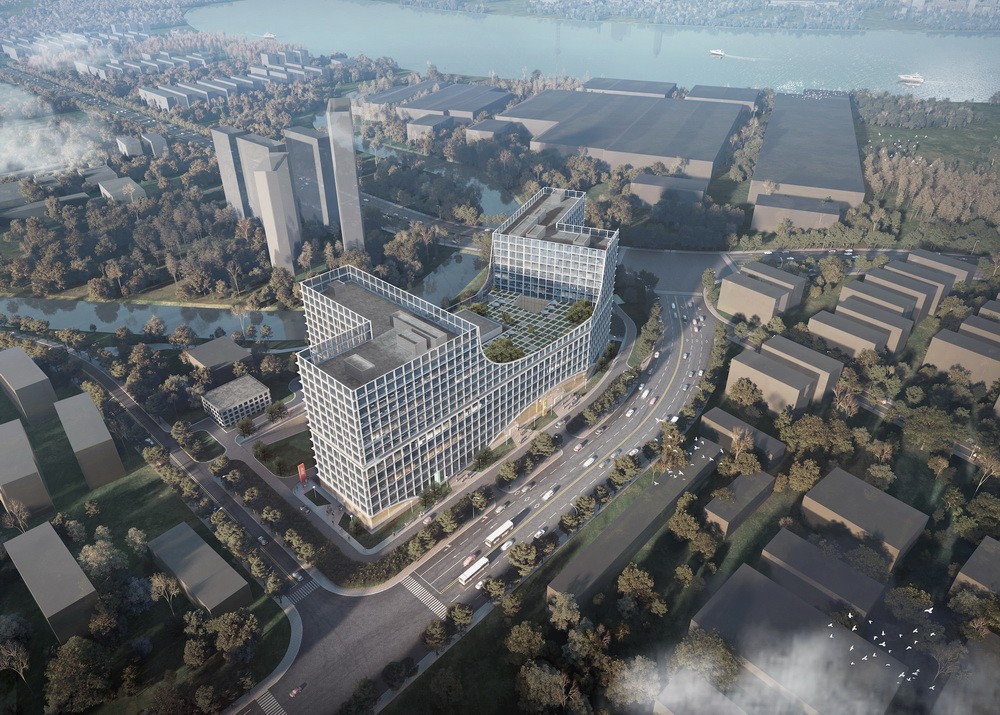 BIM建筑|城市与河岸之间的健康客厅--沪东区域医疗中心/LEMANARC瑞士瑞盟设计