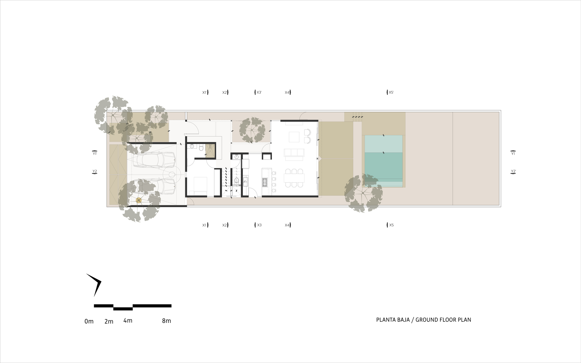 BIM建筑|那萨克之家 / TACO taller de arquitectura contextual