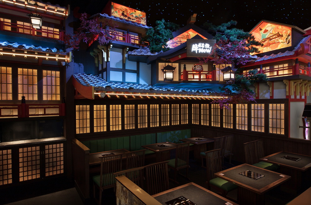 BIM建筑|牛NEW寿喜烧/卧野空间设计事务所