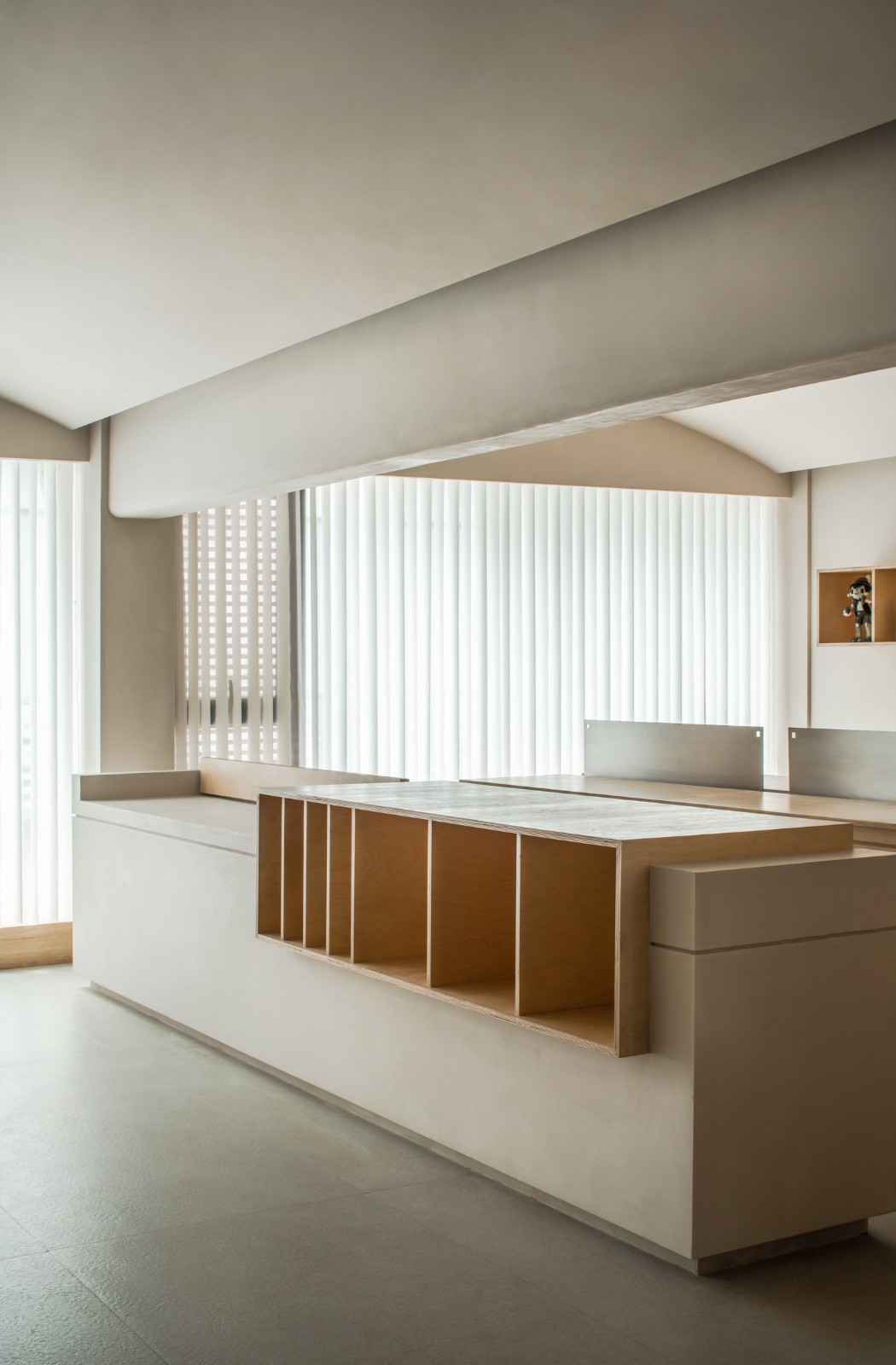 BIM建筑|100平米的日系办公室/杭州喜叻空间研究