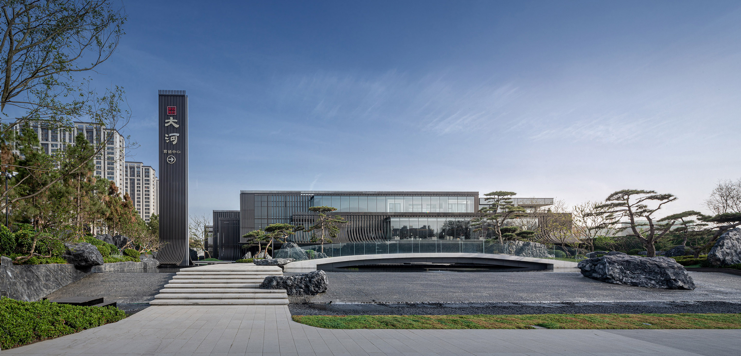 BIM建筑|美的禹洲·大河艺术馆/ PTA上海柏涛